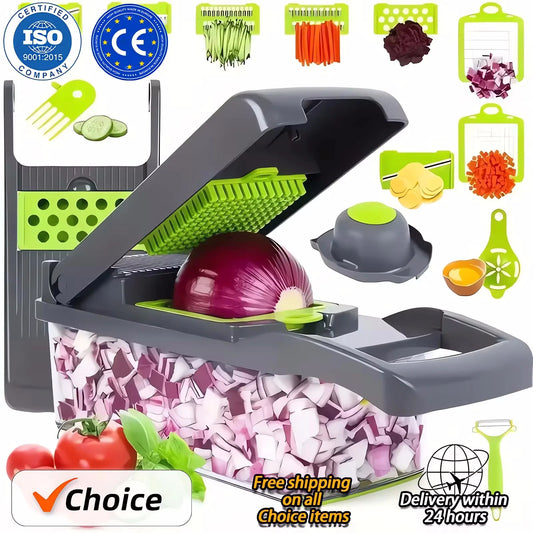 14/16 in 1 Multifunctional Vegetable Chopper