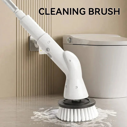 6-in-1 Wireless Electric Rotary Electric Cleaning Brush for kitchen and Bathroom